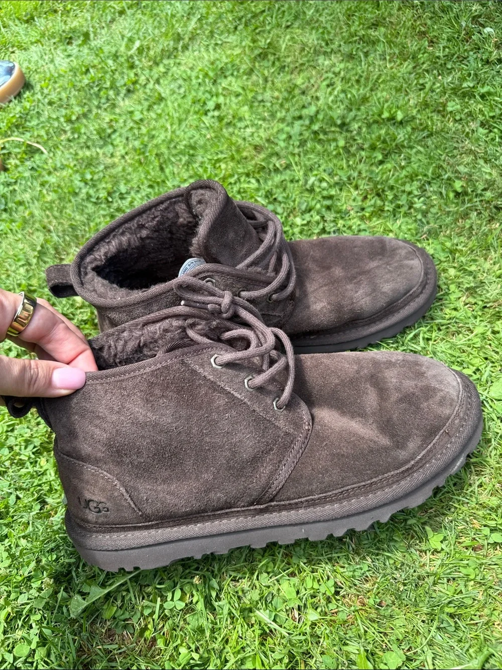 UGG Men’s Dark Brown Suede Chukka Boot
